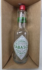 Vintage Tabasco Military Issued Limited Edition Bottle. In Original Box/ COA picture