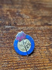VTG Portland City of Roses Pin Gold Filled 1.7gr Badge 25 Yr Service Award 12mm picture