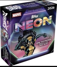 2026 TOPPS NEON MARVEL MEGA BOX Brand New - PRESALE CONFIRMED - 2 BOXES picture