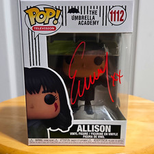 Emmy Raver-Lampman The Umbrella Academy Allison #1112 Signed Funko JSA WA256660 picture