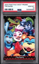 PSA 10 The Band Five Nights at Freddy's FNAF Pax West Promo 2024 picture
