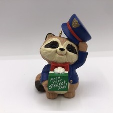 Hallmark Keepsake Dated 1992 Vintage Secret Pal Handcrafted Ornament picture
