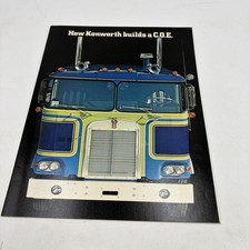 1974 KENWORTH CAB-OVER Vintage Dealer Sales Brochure  Builds a C.O.E picture