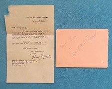 Bernadette O'Farrell and Richard Greene Signed - The Adventures of Robin Hood picture