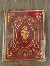 Antique Civil War Era 1859-1862 Autograph Album J.B. Lippincott Ephemera picture