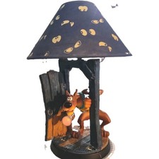 RARE Scooby Doo Warner Bros Vintage Lamp with shade. picture
