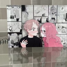 The Girl I Like Forgot Her Glasses Acrylic Stand Figure Gift Desktop Ornament picture