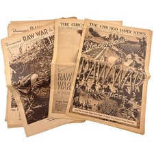 Chicago Daily News 1934 Uncensored Raw War in Pictures 16 Supplements WWI Images picture