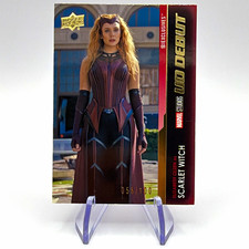 2024 Upper Deck Marvel Studios Series 1 UD Debut #101 Scarlet Witch 56/100 picture
