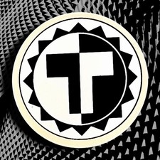 Vintage 1990’s Real Skateboards “T” Tommy Guerrero Sticker In Black & White OG picture