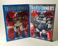 Transformers Deluxe Edition Vol. 1-2 Hardcover (NEW SEALED) Image 2026, Johnson picture