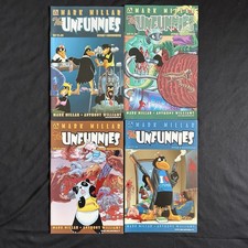 Avatar Press Mark Millar's The Unfunnies #1 2 3 4 Offensive Variant 1-4 Set 2004 picture