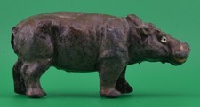 vintage miniature hippopotamus toy figurine, similar to hollow-cast tt107 picture