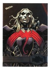 2021 SkyBox Metal Universe Marvel Spider-Man Knull #142 picture