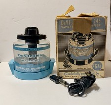 Vintage DeVilbiss 145 Vaporizer Humidifier w/ Box Cord Tested Automatic Shut Of picture