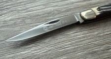 Vintage Queen Steel #43 Small Serpentine 2 Blade Pocket Knife USA picture