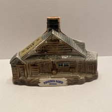Vintage Jim Beam 1969 Decanter of the Ponderosa Ranch in Nevada. Regal China.  picture