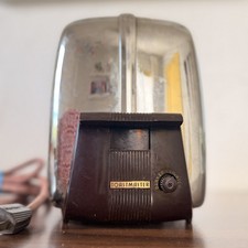 Vtg Toastmaster 1B8 Art Deco 2 Slice Toaster Chrome Stainless Steel 1930s MCM picture