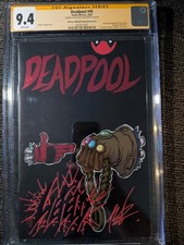 Deadpool #45 RunTheJewels 2023 Mexican Foil CGC 9.4 sign/sketched By Rob Liefeld picture