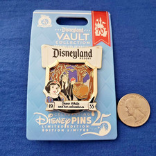Disneyland 70th Disney Vault 1955 Opening Day Snow White Adventures LE Pin picture