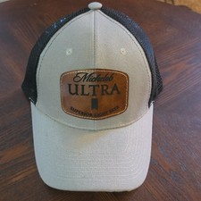 Michelob Ultra Superior Light Beer Mesh Back Trucker Hat Cap picture