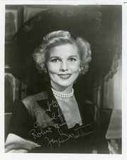Joyce Brothers - Signed B&W Photograph picture