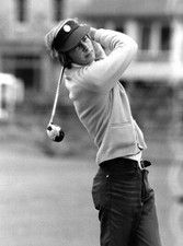 Ken Brown the golfer in action Historic Old Photo picture