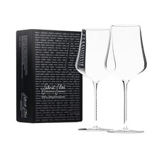 Gabriel-Glas StandArt Crystal Wine Glasses, Set of 2 with 8 Ounces, Clear picture