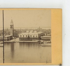 Ducal Palace Venice Italy C. Naya Stereoview c1865 picture