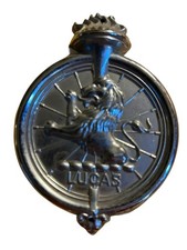 Badge auto car Lucas King of The Roads Lamp automobile motoring item picture
