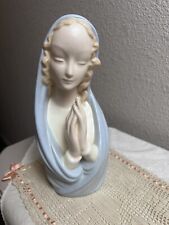 Hand Painted Madonna Statue Mother Mary Serenity Christian Catholic picture