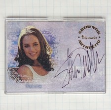 Buffy - Eliza Dushku - Faith Autograph #A2 Trading Card (Inkworks 2000) picture