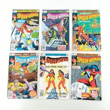 Spider-Woman #21 22 23 24 25 26 VF+ VF/NM Bronze Age Lot (1979 Marvel Comics) picture