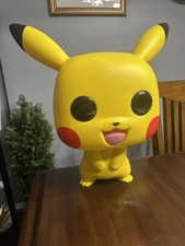 Pokemon Pikachu 01 Funko Pop Mega 18” Vinyl Figure Pop Games Jumbo Large picture