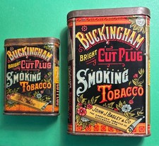 Vintage Buckingham Pocket Tin and Trial Package Sample Nice Condition picture