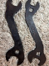 Vintage John Deere JD-51 JD-52 Tractor Implement Wrench Set Of Two picture