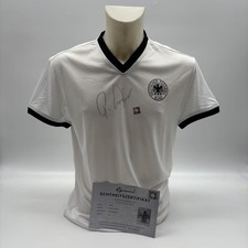 Germany T-Shirt Günter Netzer Signed DFB Original Autograph M picture