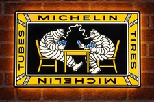 Michelin Man Playing cards Smoking 3D Printed Light Box Sign 9
