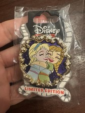 Disney DSSH Frozen 10th Anniversary Pin LE 400 Young Anna And Elsa picture