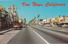 50's Downtown Street Scene-Van Nuys Blvd-VAN NUYS, California picture