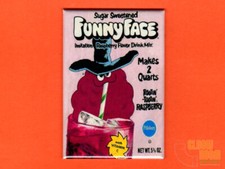 Funny Face Rootin Tootin Raspberry art 2x3