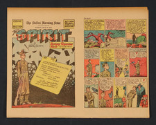 Spirit Weekly Newspaper Comic Tabloid Edition May 10 1942 VG 4.0 picture