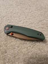 Olitans Avis G079 Green G10 Crossbar Lock 14C28N 2.83