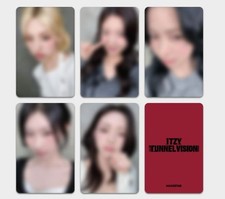 ITZY MAKESTAR LUCKYDRAW Photocard Official Album [ TUNNEL VISION ] _ 5 type2 picture