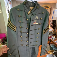 US Military Uniform Coat Fork Union  Academy Identified 1940’s ? Marines picture