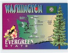 Postcard Washington USA The Evergreen State picture