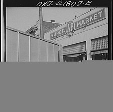 Photo:Montgomery Alabama 1950s A&P Super Market Produce Truck Deliveries picture