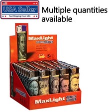 MaxLight Electronic Lighter – US Dollar Design – Multiple Quantities Available picture