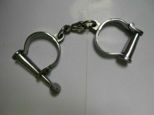 Handmade silver Iron Handcuffs Antique Style Iron best quality picture