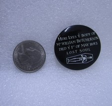 Hocus Pocus Mr William Butcherson Button Pin picture